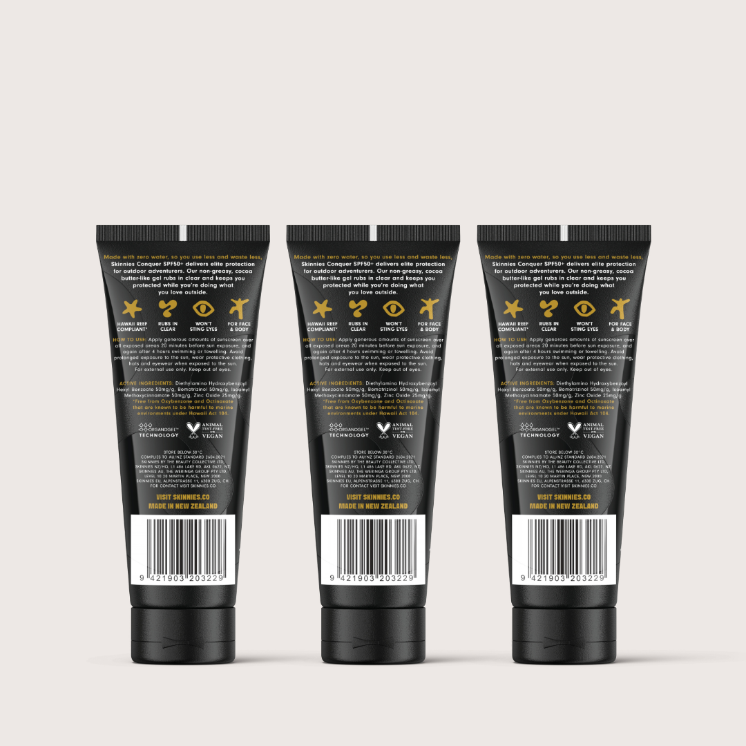CONQUER SPF50+ 3 Pack