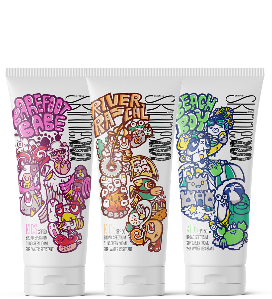 Skinnies Kids SPF50 3 Pack