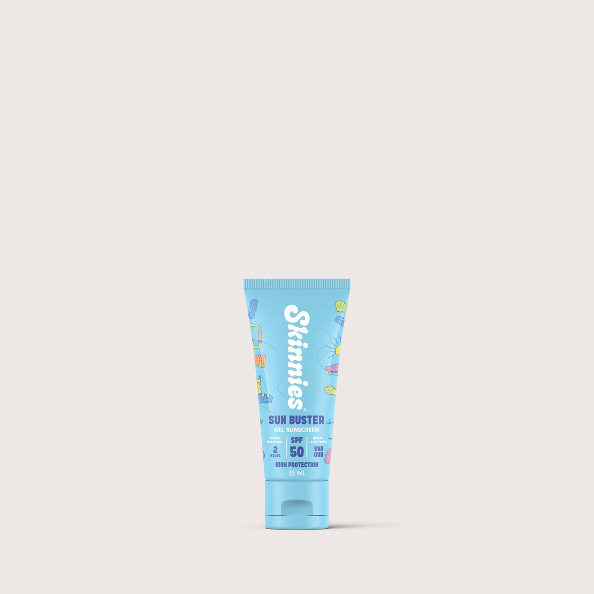 Skinnies SUN BUSTER SPF50 35ml front