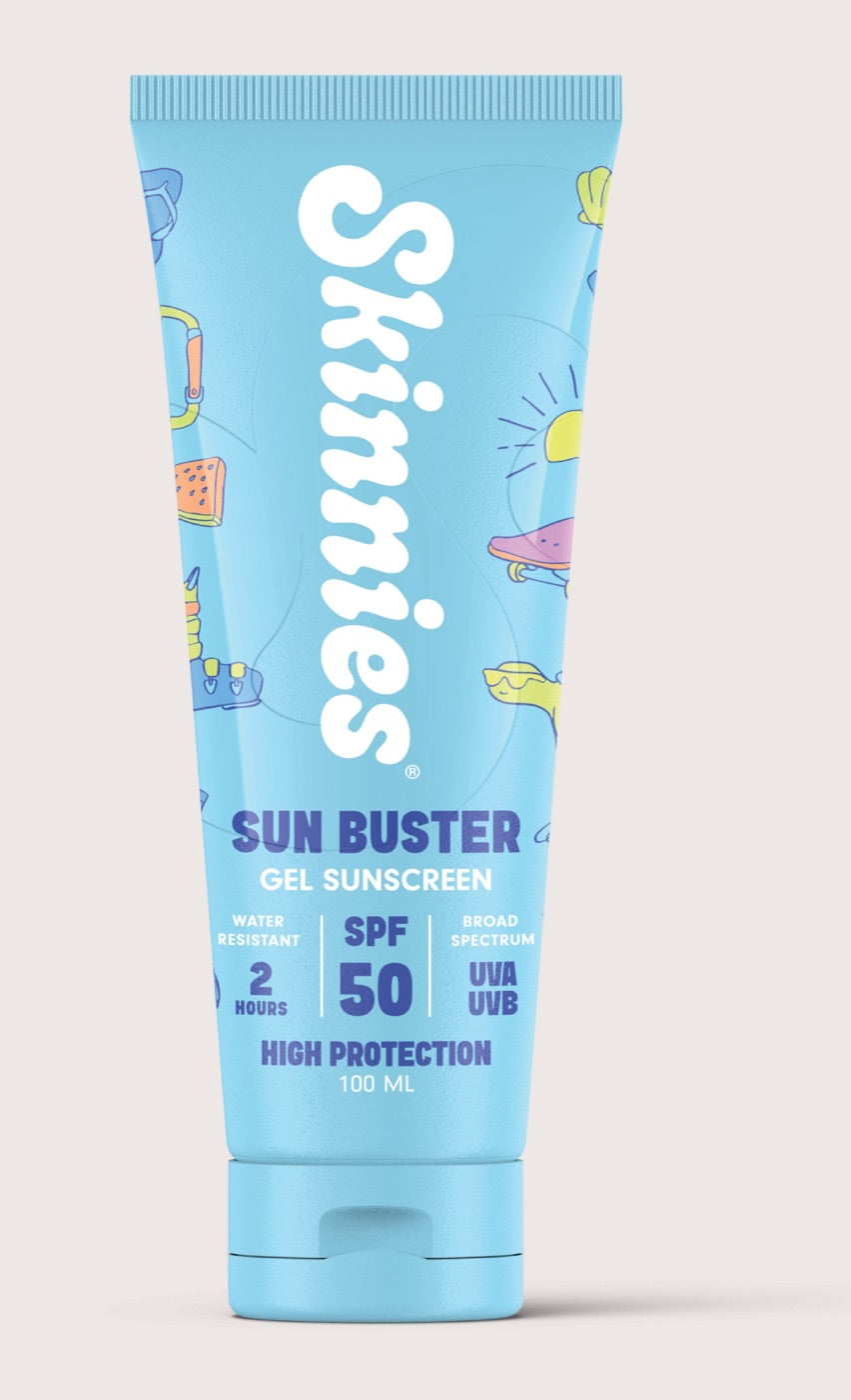 Sun Buster sunscreen tube